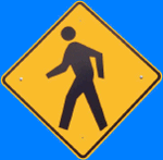 Photo of a pedestrian